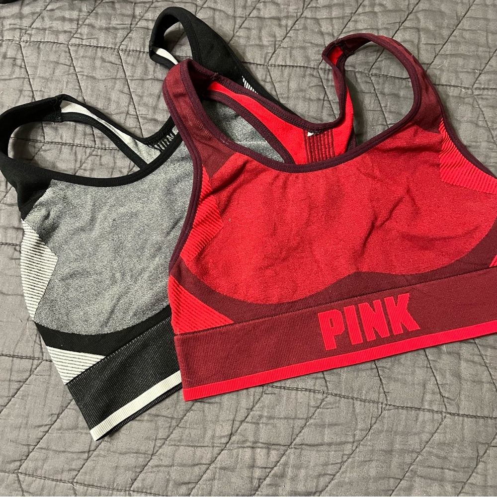 Victoria’s Secret PINK Sport Bras (2 pack) small